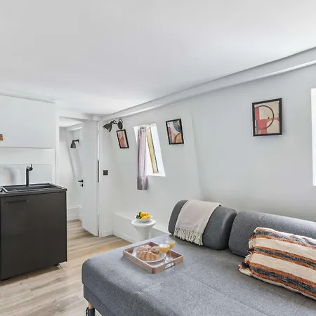 Bnbnova - 1br - Cozy Flat Near Le Marais דירה פריז